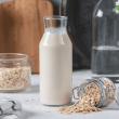 Homemade oat milk